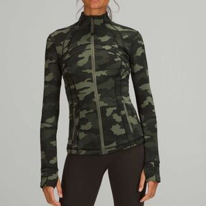 Lululemon Define Jacket Heritage 365 Camo Medium Olive Multi Size 4